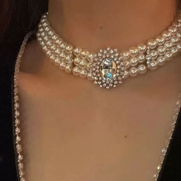 Dolls Kill Jewelry - NWOT Marie Antoinette Pearl Choker